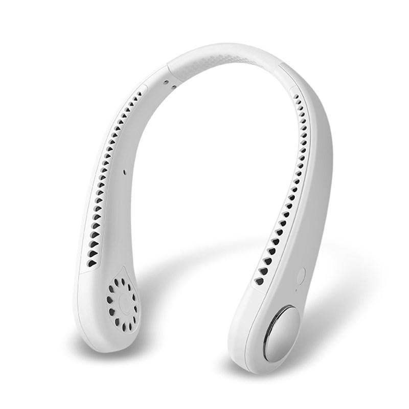 

M8 Neck Hanging Fan Mini Air Cooler 3-Speed Cooling Fan White