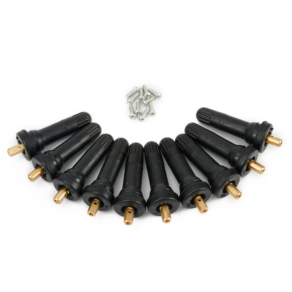 Sensor Valve Tyre Pressure Monitor Stem 10 Pcs 10pcs