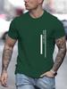 Man short sleeve T-shirt Letter Print Round Neck Breathable Streetwear Oversized Tee Casual Fashion High quality Clothing