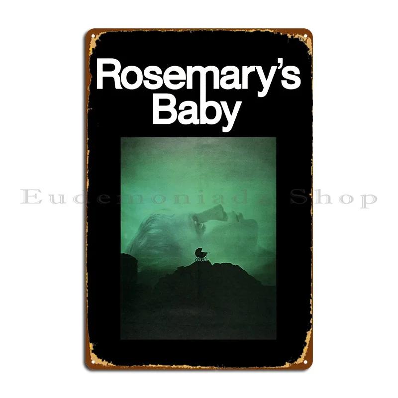 Rosemarys Baby Metal Plaque Poster Garage Pub Wall Decor Living Room Personalized Tin Sign Poster 20x30cm(7.8x11.8inch)