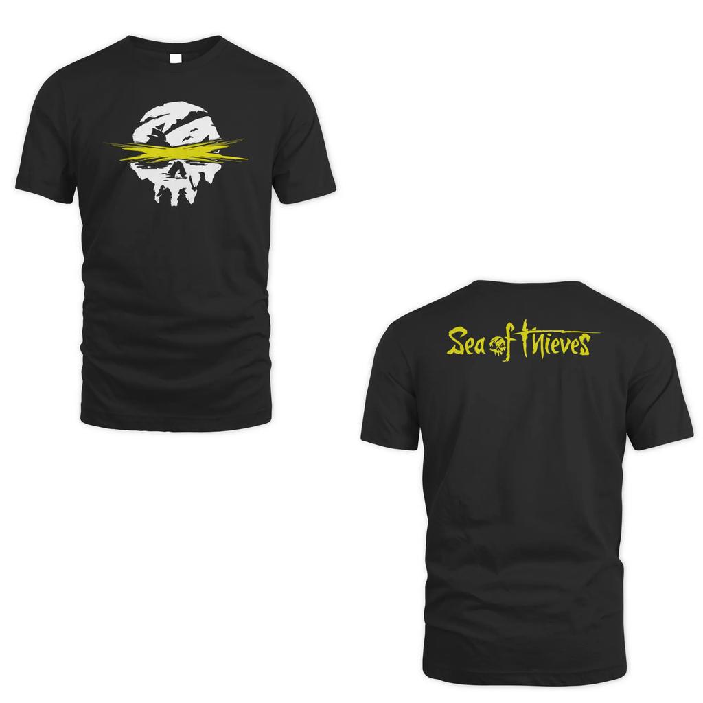 Sea of Thieves Merch Atteindre Le Niveau 50 Avec Les Collectionneurs D'Or T Shirt Summer Cotton Men's Women Top Tee Short Sleeve