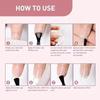 50Pcs Durable Non-woven Silk Fiberglass Nail Extension Manicure Build Acrylic Form Wrap UV Gel French 8x4cm Glass Fiber Paper