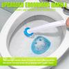 Disposable Toilet Brush Toilet Wand Refills Extended Handle With 12 Cleaner Refills Toilet Brush For Toilet Bowl Cleaners Bathroom Cleaning