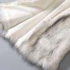 Winter Damen Weste Mantel Wollweste Kunstpelzweste Stehkragen Kunstpelzmantel Weste Jacke Outdoor Winddichter Mantel