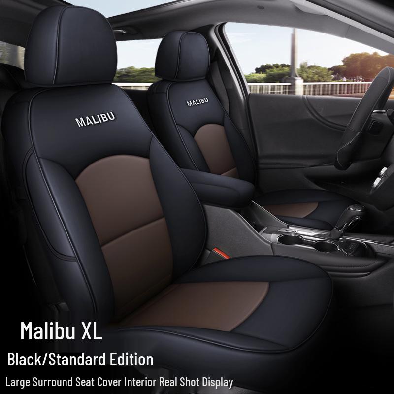 LS Custom Leather Seat Cover for Chevrolet Malibu XL - All-Season Full Cushion