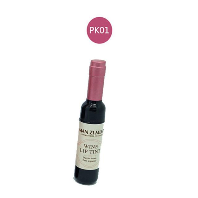 Red Wine Bottle Long-Lasting Lip Tint & Gloss No-Transfer Lip Stain