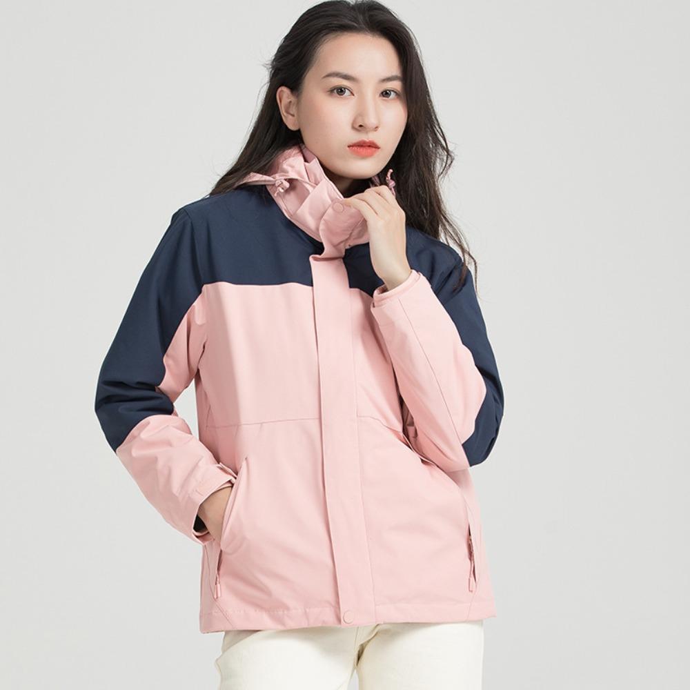 

Jacket three-in-one removable outdoor men s and women s waterproof and anti-fouling two-piece jacket 2XL