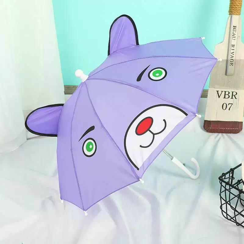 Children's Umbrella for Boys, Kindergarten-Specific Mini Umbrella for 1-2-3-4 Year Old Kids, Ultra-Light Cartoon Umbrella, Cute and Sun-Protective