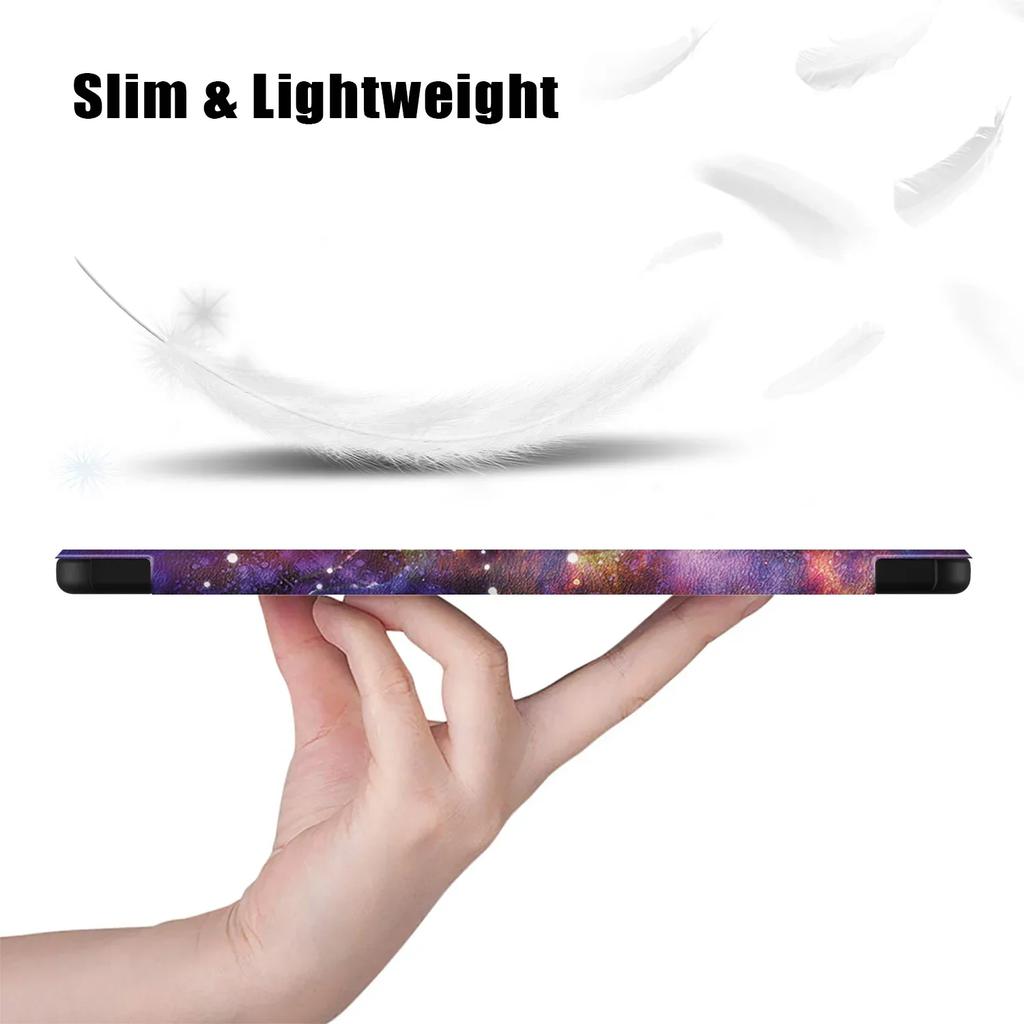 Kids Case For Redmi Pad 2 Red Mi Pad SE 11 Inch PU Leather Magnetic Tri-Folding Stand Cover For Redmi Pad 10.61