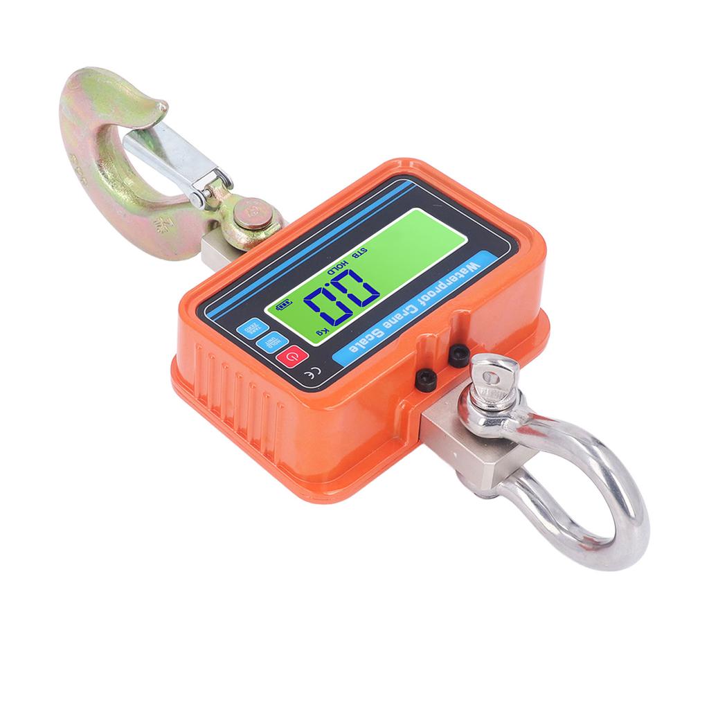 Waga dźwigowa 6600lb 3000kg Wysoka dokładność Cyfrowy wyświetlacz LCD Przemysłowa Wytrzymała z pilotem