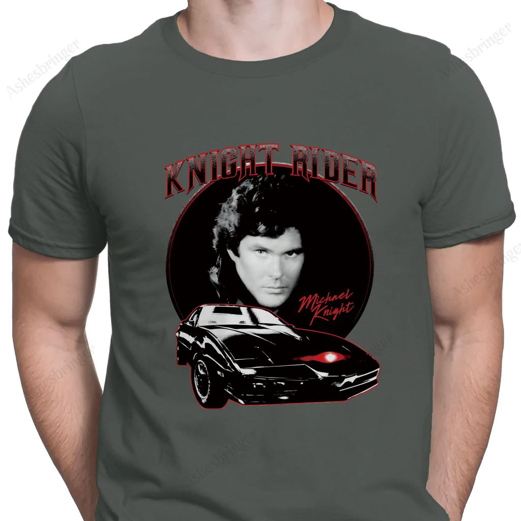Knight Rider Michael Knight Graphic T Shirt Street Casual Style Tee for Men and Women