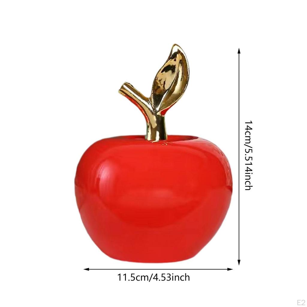 Artistic Resin Couple Figurine Sculpture And Ceramic Fruit for Home Desk Cabinet Cafe Study Room
