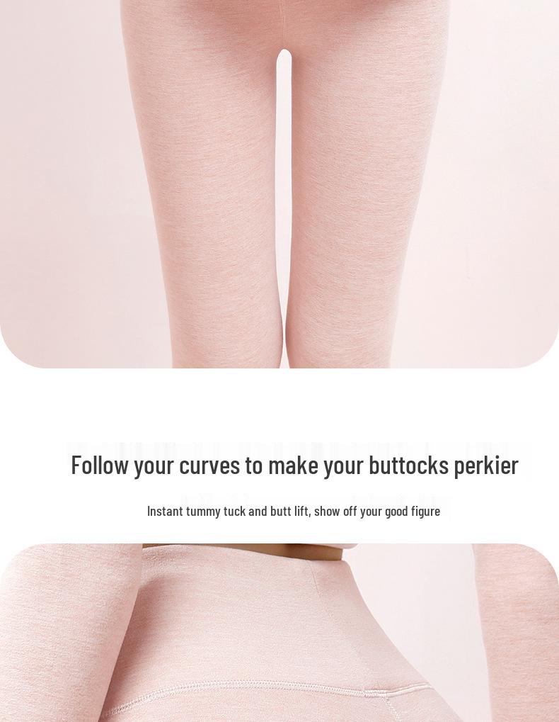 Women's German Cashmere Silk Seamless Pants: Velvet-Thick, Warm Cotton Wool for Winter/Autumn School Uniform