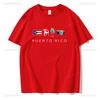 DTMF Puerto Rico Printing Tshirt Summer Women's Cotton Shirt Bad Bunny Tees Hip-hop Trendy Short-sleev Unisex Casual Streetwear