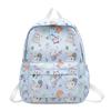 Capacity Large Simple Backpack With Maltese Print Design For Students Daily