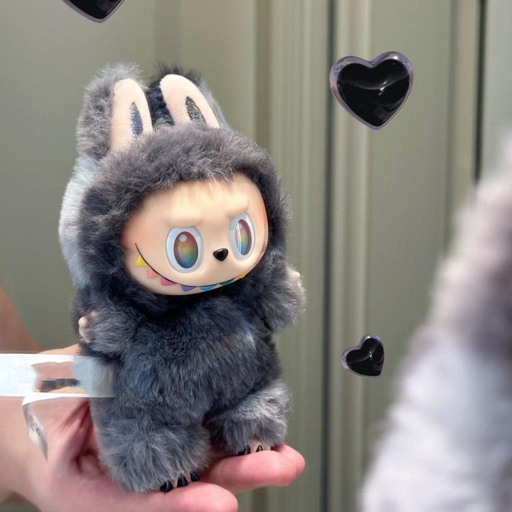 Labubu 3.0 Přední Vysoce Energetická Gumová Tvář Plyšová Trendy Hračka Panenka Panenka Přívěsek na Tašku Surprise Box Dárek k Narozeninám