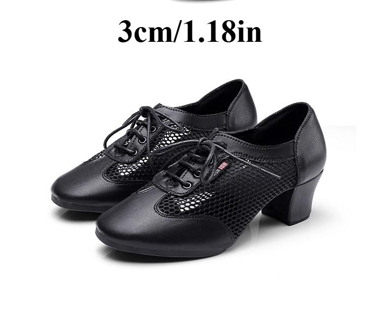 

Ladies Soft Leather Summer Dancing Shoes Outdoor Cotillion Square Dance Breathable Sailor Dance Shoes 41