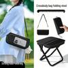 Compact Folding Outdoor Backpack Chair for Camping and Fishing