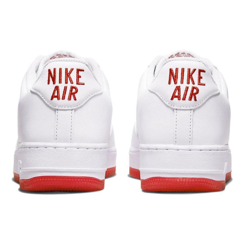 Nike Air Force 1 Low '07 Retro Månedens Farge Juvel Swoosh University Rød Sneakers FN5924-101