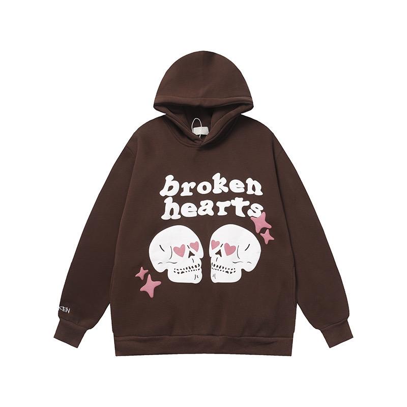 Graffiti Letter Foam Fleece Baggy Sweatshirts Męskie Oversize High Street Casual Hooded Hoodie Unisex Pullover Loose Hoody