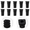 10pcs Cable Gland Connector Rubber Cable Sleeve Strain Relief Cord For Aviation Plugs Electric Tools Protection Wire Cover