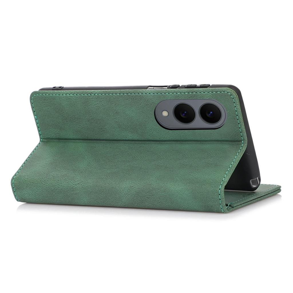 For Samsung Galaxy S25 Edge Case Wallet Magnetic Closing Leather Flip Phone Cover