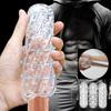 IPX7 Waterproof Masturbation Cup for Men Soft Male Exercise Penis Magnify Massage Pocket Pussy Blowjob Toy Vagina Adult Sex Toy