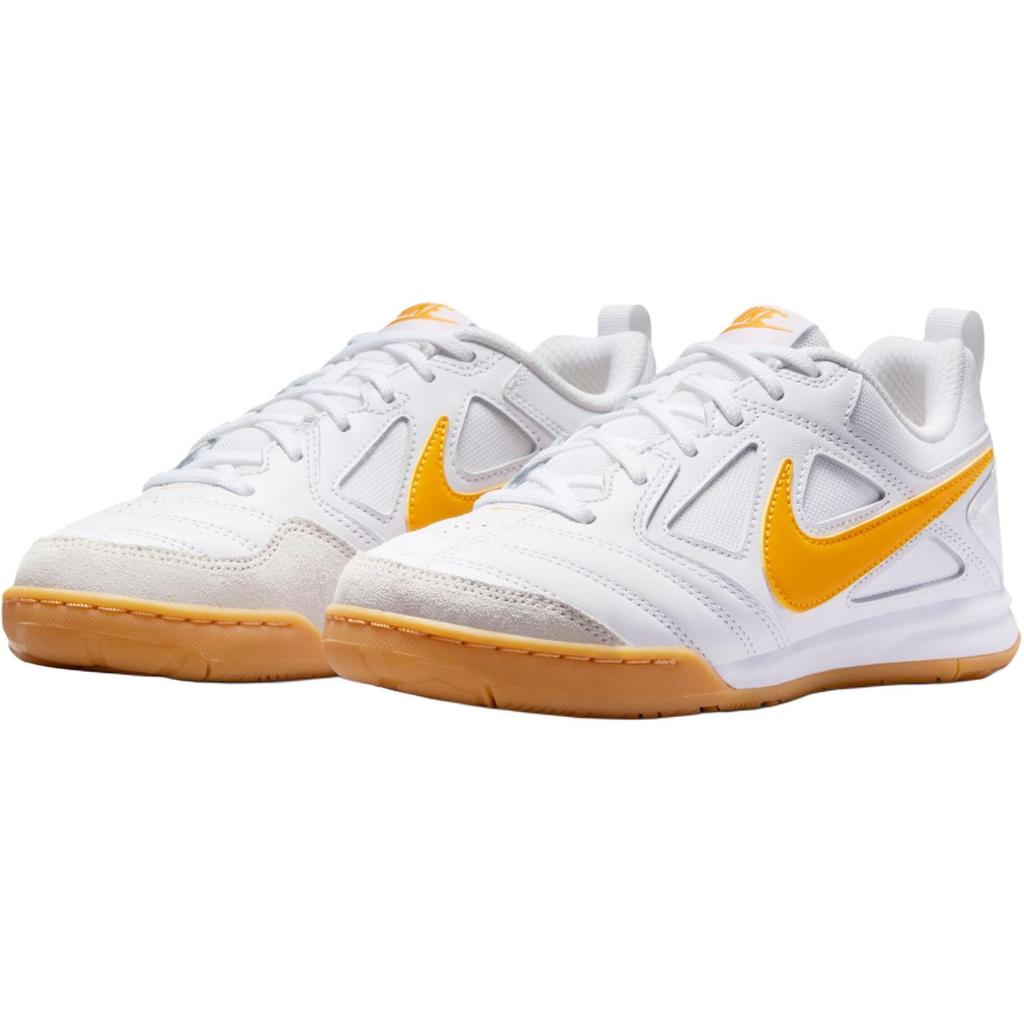 Nike Gato Soft And Comfortable Low top Kids Lifestyle Shoes White Yellow Kids' HV9596-100