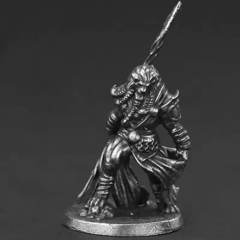 Metal Ancient Hundred Wars Lions Soldiers Model Gifts Miniature Ornament Accessories Action Figures Toys Board Game Pieces
