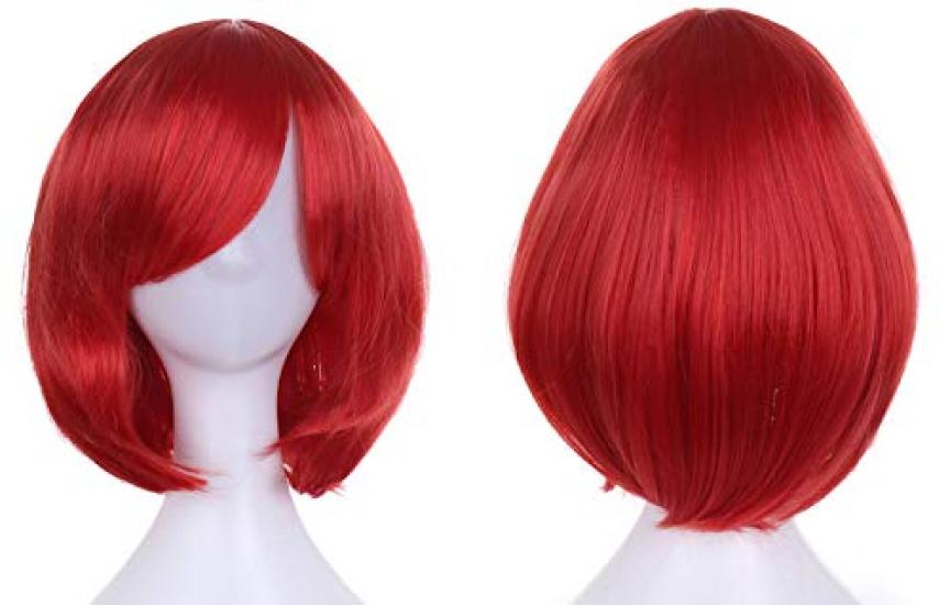 

Набор париков «Парад тыкв» Короткий боб Средний Полный со стендом Красный вишневый 3 штуки