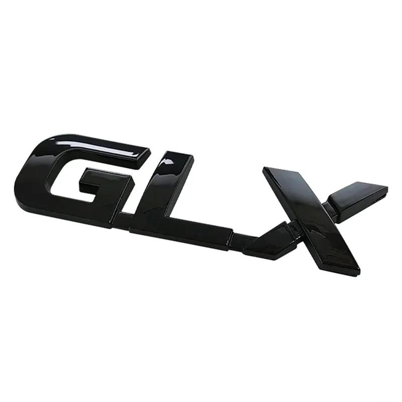 11.2x3cm Car Body Sticker Rear Trunk Badge for Toyota GLX Logo Avensis Camry Harrier GR Hiace CHR Auris Rav4 Yaris Accessories J33