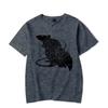 Y2K Korean Men Streetwear Rat Graphic T-shirts Harajuku Clothes Short Sleeve T-Shirts Grunge Aesthetics Oversized Tops Clothes