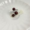 Imitation Opening Rings Chocolate Color Exaggerated Ring Elegant Pearl Rings  Women