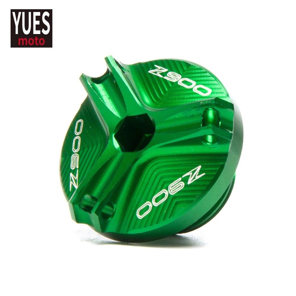 Motorcycle Accessories parts M20*2.5 Engine Oil Drain Plug Sump Nut Cup Plug Cover For Kawasaki Z900 2017 2018