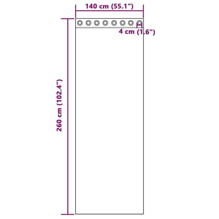 VidaXL Rideaux en voile avec œillets 2 pcs rose 140x260 cm, rideau en filet, rideau transparent, voile de fenêtre, 4102099