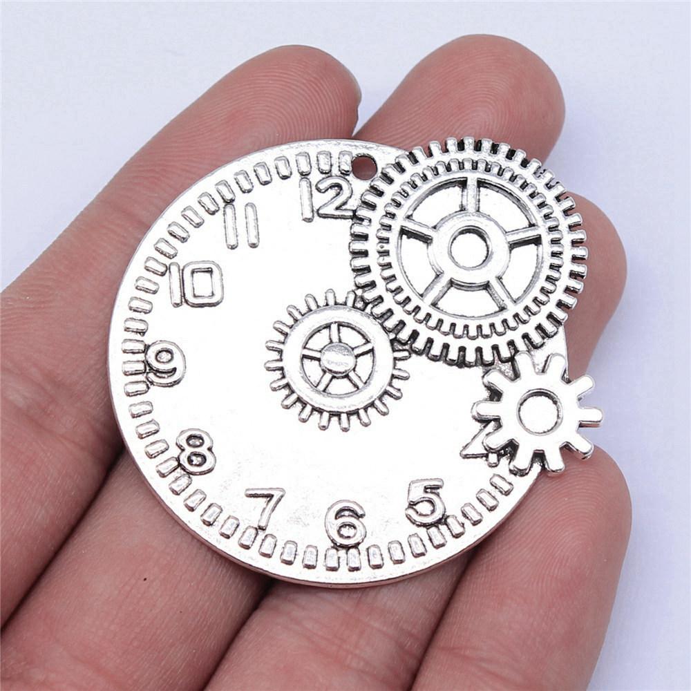 Charms Zahnrad Steampunk Cyberpunk Anhänger Vintage Schmuckzubehör QC060