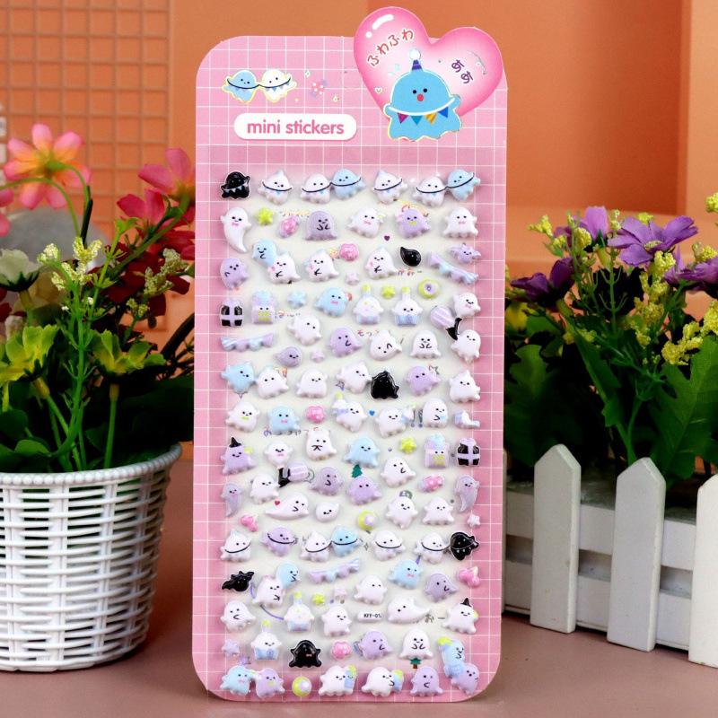 Adorable Pet Bread Bear & Friends Cartoon Stickers - Soft, Cute Designs Featuring Rabbits, Cats, Hamsters, Dinosaurs. Perfect for Kids!