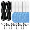 Per Laresar Evol 3 Robot Aspirapolvere Mop Pad Filtro Spazzola Principale e Laterale Kit di Ricambio per Mop Pad Aspirapolvere