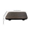 Wood Pedestal Soap Stand Counter Decor Rustic Modern Gift Riser Stand Candle Plant Holder for Vases Plant Tissues Makeup Kitchen