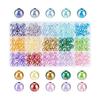 PH PandaHall Set of 180 Acrylic Beads 10mm Round Beads Colorful Glitter Mobile Case Hair Accessories Decoration Accessory Materials Handmade Parts