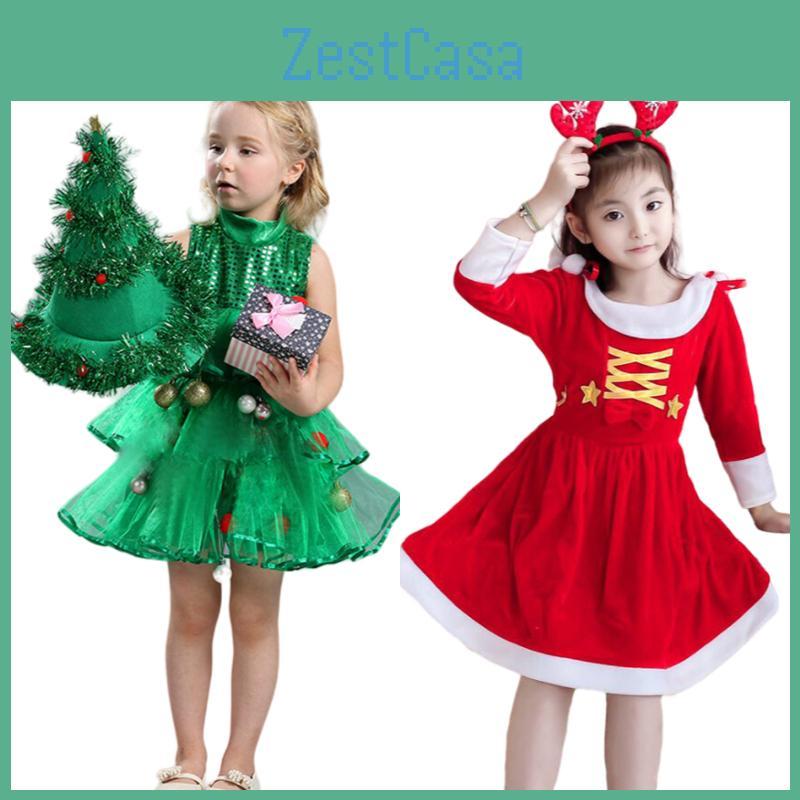 Girls Christmas Costume For Cosplay Cute And Lovely Princess Style European And American Fashion