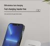 Foldable 15W Wireless Charger Stand for Apple Phone - Desktop Fast Charger