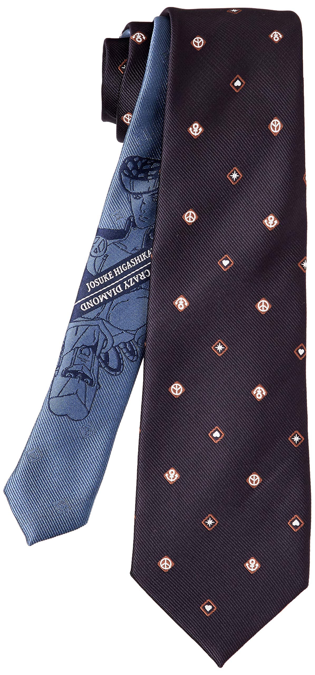 

Галстук JOJO Bizarre Adventure Часть 4 JJN000001 Navy 1 Япония БЕСПЛАТНО [Florence Spec] JoJo s Men s (БЕСПЛАТНЫЙ размер)