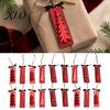 Rustic Holiday Hanging Decorations Wooden Christmas Tree Ornaments, Winter Farmhouse Decoration, Themed Home Xmas Pendant for Wreath Party Decor