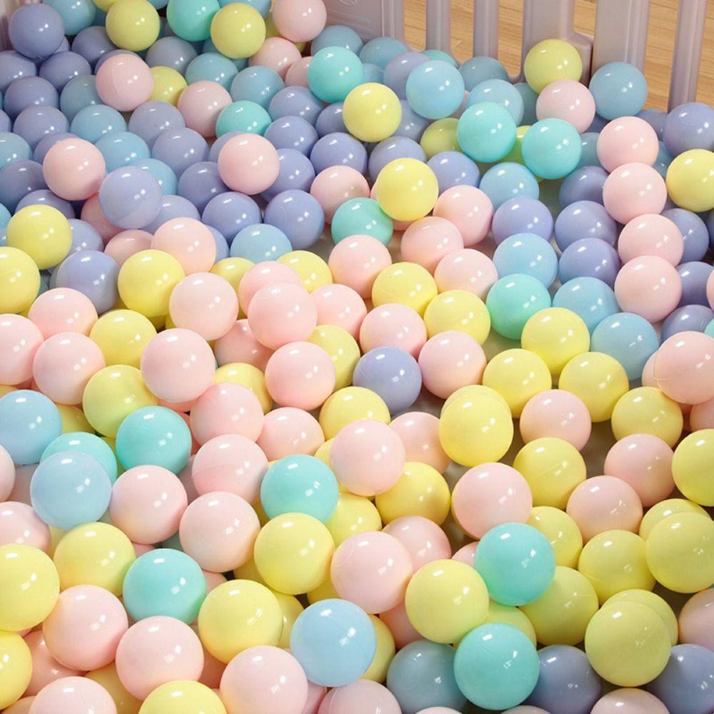 50PCS Plastic Thickened Ocean Ball Toy Montessori Ocean Ball Indoor Toys  Outdoor Playground