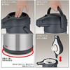 Thermos Stainless Steel Air Pot 3.0L Stainless Black TAH-3000 SBK