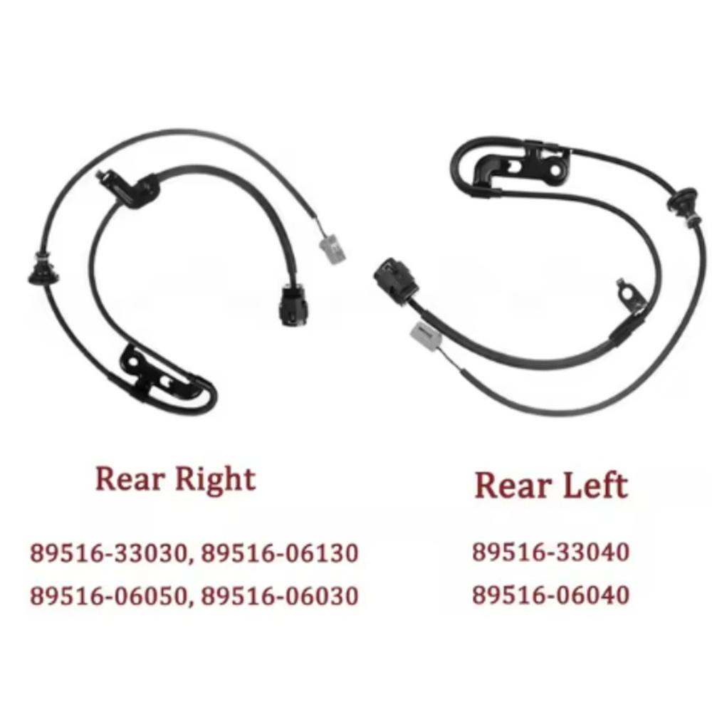 89542-33090 89543-33070 89516-06040 Wheel Speed ABS Sensor R F For Toyota Camry Lexus ES300 ES330 ES350 89516 33030 89516-06030