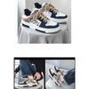 Men's Casual Platform Sneakers Lace Up Fashion Skateboard Shoes For Daily Wear