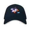 Happy Puffin  Yellow Baseball Cap Golf Hat Unisex Visor Hat Luxury Brand Unisexs Hats Womens