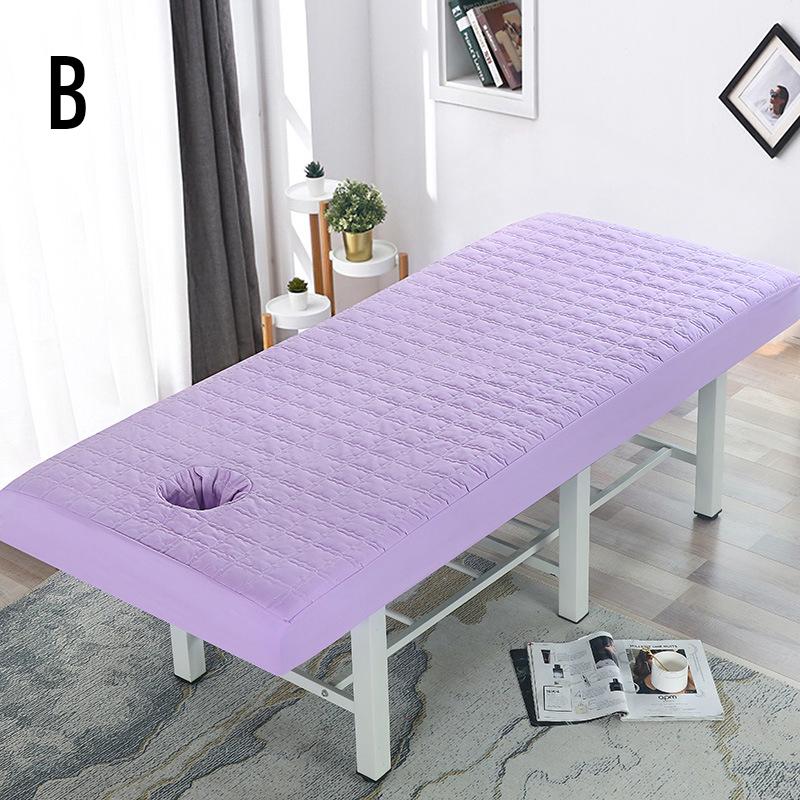 Beauty Salon Massage Bed Thick Quilted Table Fitted Full Cover Table Sheet With Hole SPA Massage Table Bed Cover Bedspread